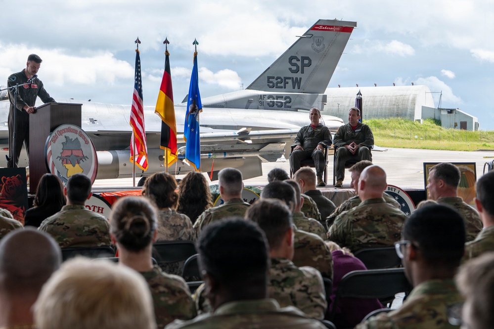 Col. Vincent, 52nd OG commander retires after 25 years of service