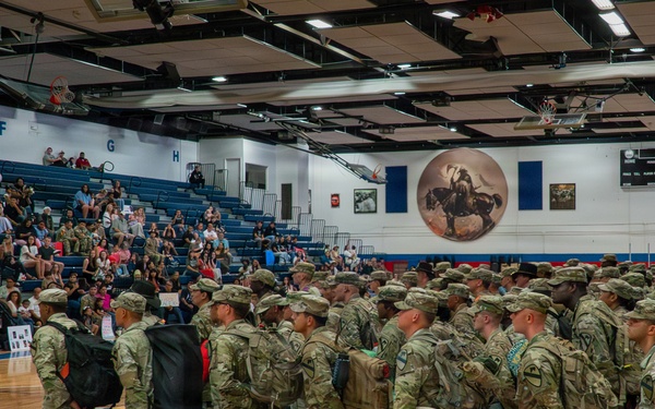 3rd Armored Brigade Combat Team, 1st Cavalry Division returns to Fort Hood from Europe rotation