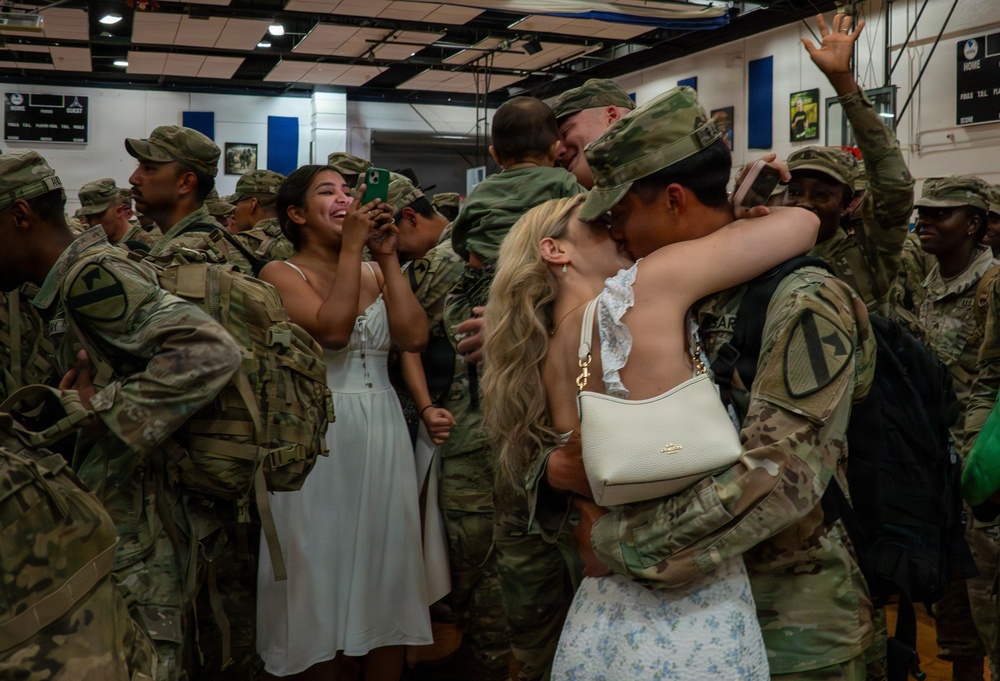 3rd Armored Brigade Combat Team, 1st Cavalry Division returns to Fort Hood from Europe rotation