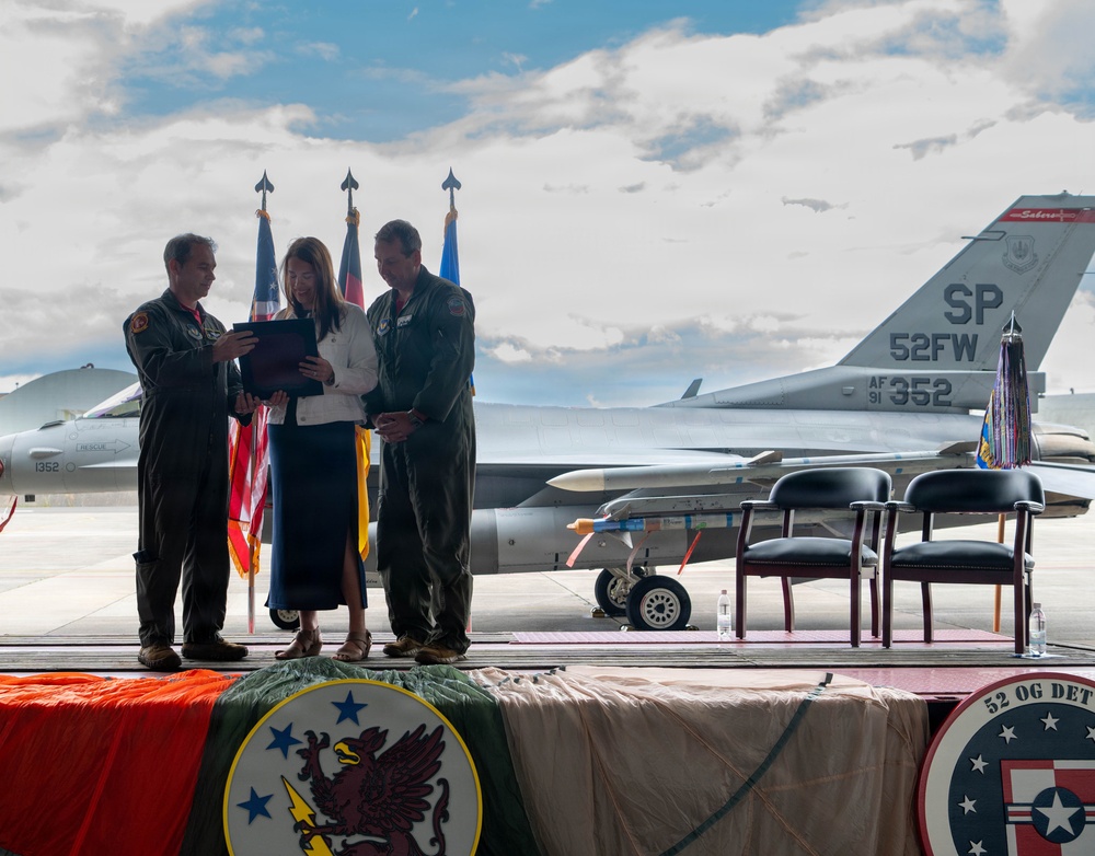 52nd Operations Group bids farewell to commander after 25 years of service