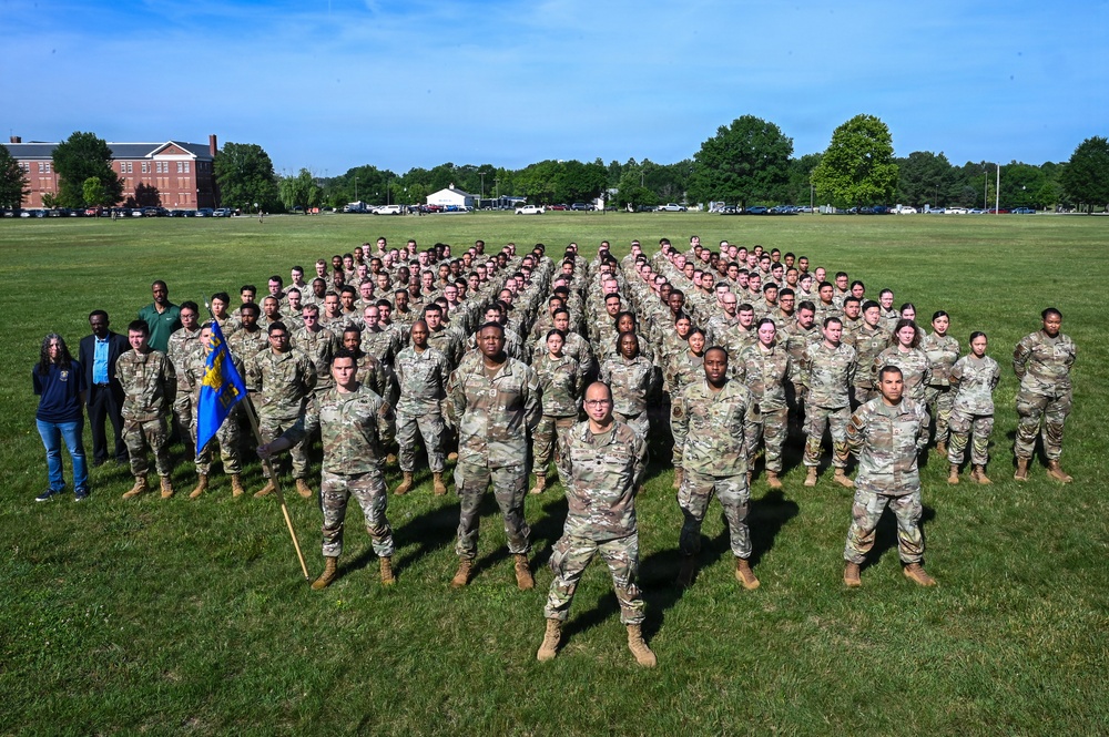 707 ISS re-designation and patching ceremony