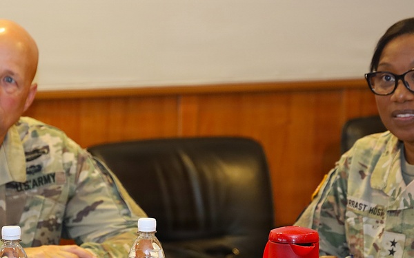 3rd Theater Medical Command (Desert Medics) visit 68th TMC