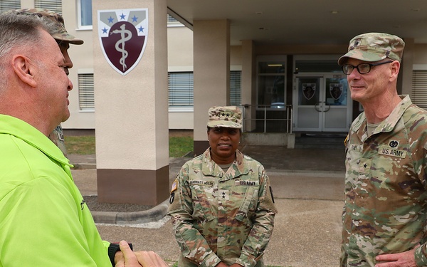 3rd Theater Medical Command (Desert Medics) visit 68th TMC