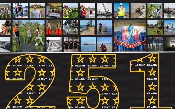 USACE Buffalo Celebrates the Army's 251st Birthday Through Mission-Focused Photo Collage