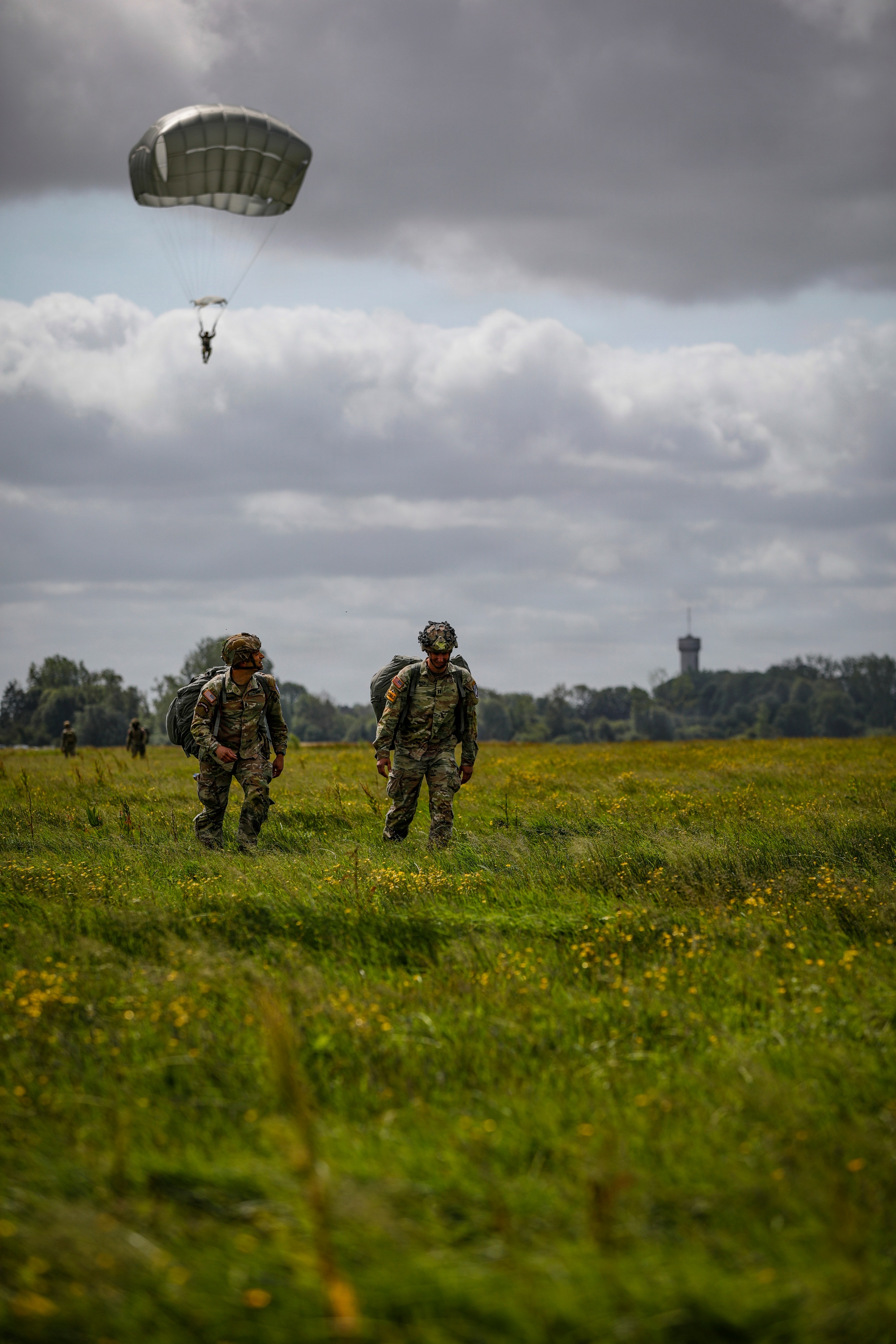 DVIDS - Images - Paratroopers jump into Iron Mike DZ, Normandy 82