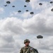 Paratroopers jump into Iron Mike DZ, Normandy 82