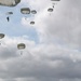 Paratroopers jump into Iron Mike DZ, Normandy 82