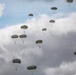 Paratroopers jump into Iron Mike DZ, Normandy 82