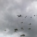 Paratroopers jump into Iron Mike DZ, Normandy 82