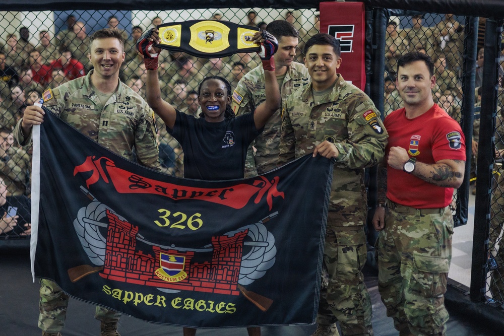 Week of the Eagles 2026 Combatives Tournament hits hard at Fort Campbell