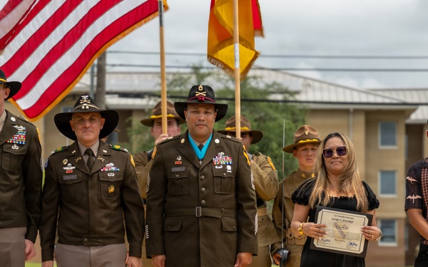 1st Cavalry Division Honors Retiring Sgt. 1st Class Colin J. Fuel