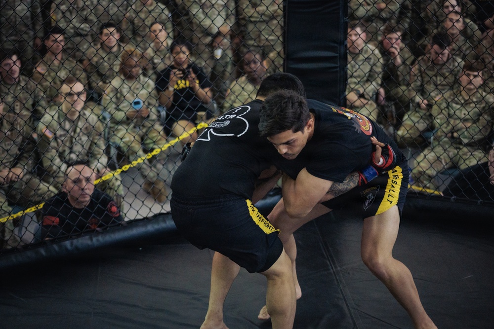 Week of the Eagles 2026 Combatives Tournament hits hard at Fort Campbell