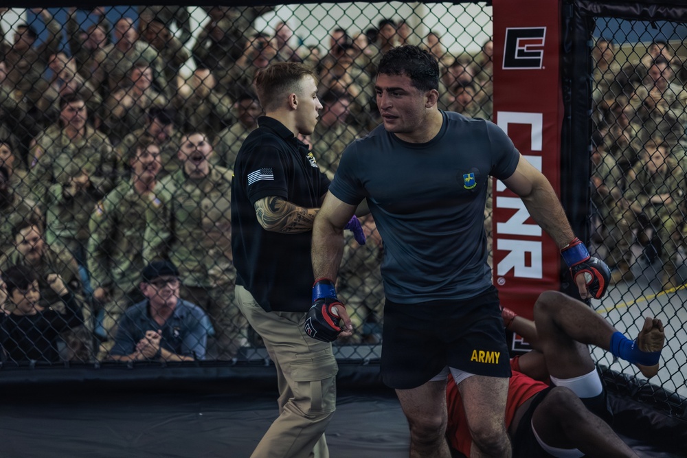 Week of the Eagles 2026 Combatives Tournament hits hard at Fort Campbell