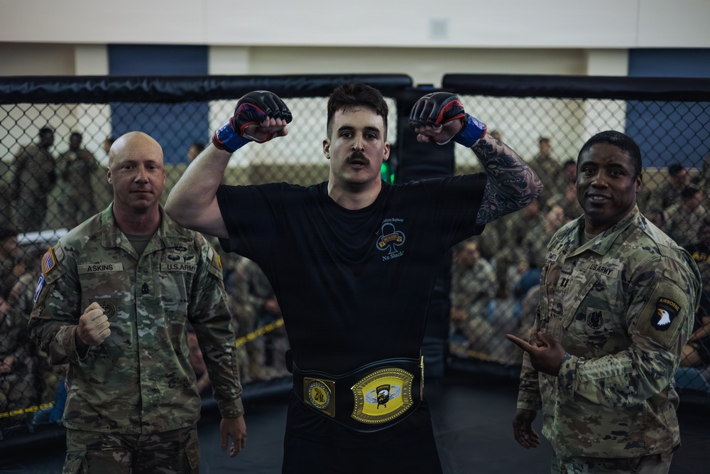 Week of the Eagles 2026 Combatives Tournament hits hard at Fort Campbell