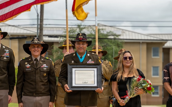 1st Cavalry Division Honors Retiring Sgt. 1st Class Colin J. Fuel