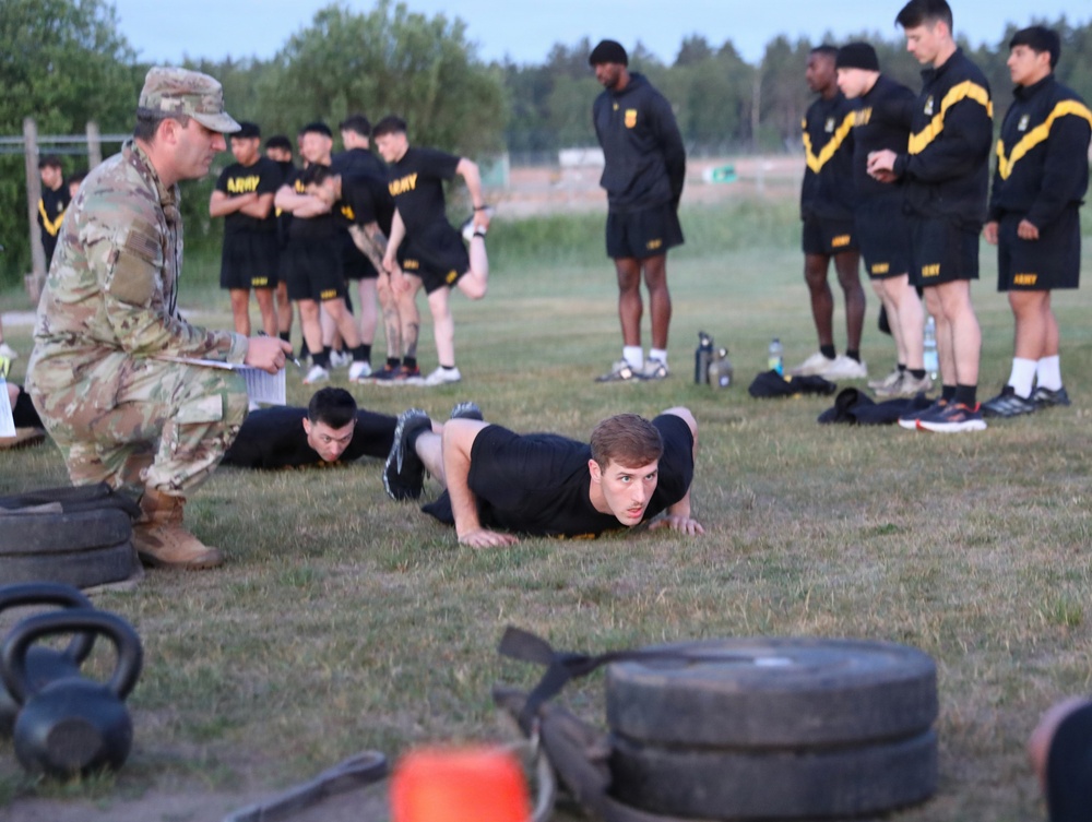 V Corps' Best Squad Competition AFT