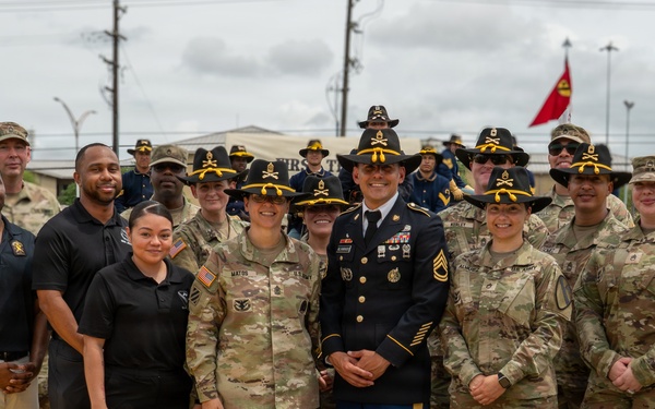 1st Cavalry Division Honors Retiring Sgt. 1st Class Victor S. Alvarado