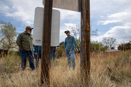 Former Camp George Wood Artillery Range site visit