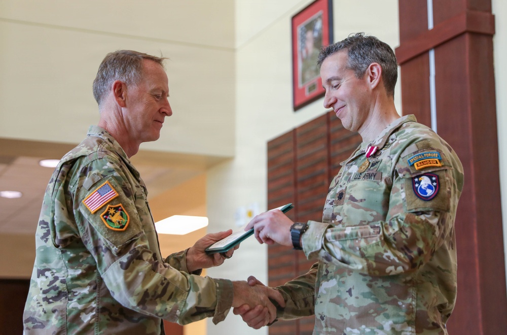 U.S. Army Western Hemisphere Command HHBN Change of Command
