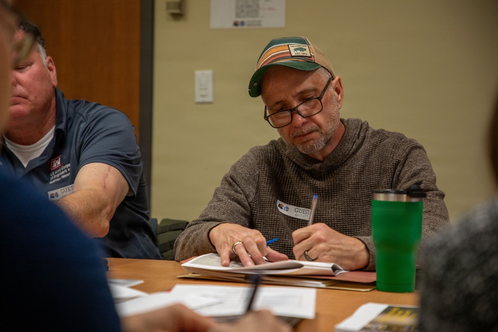 Former Camp George Wood Artillery Range stakeholder meeting
