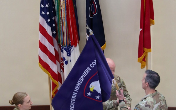 U.S. Army Western Hemisphere Command HHBN Change of Command