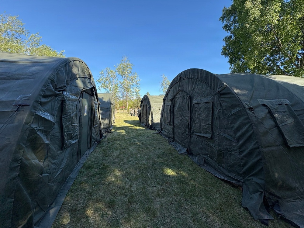 Seabees Build Camp Infrastructure During BALTOPS 2026