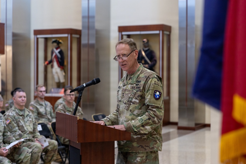 U.S. Army Western Hemisphere Command HHBN Change of Command