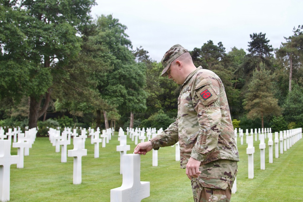 90th Sustainment Brigade pays tribute to 90th Infantry Division