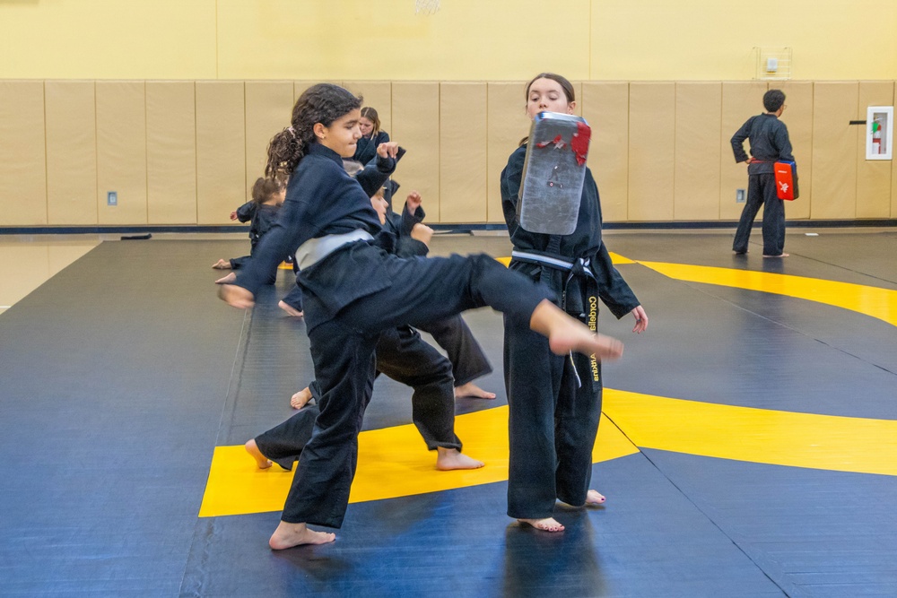 Fort Sill youth Taekwondo class builds confidence, discipline and community