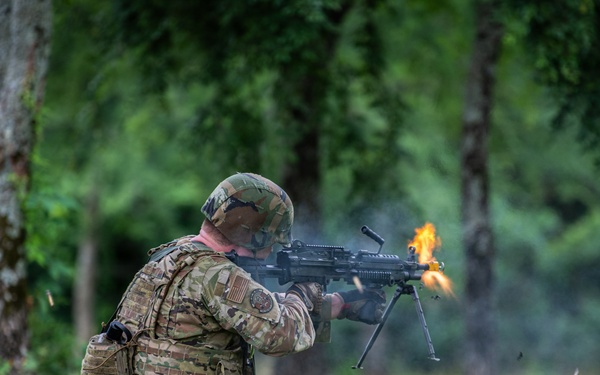 138th Fighter Wing Conducts Combat Readiness Exercise at Camp Gruber