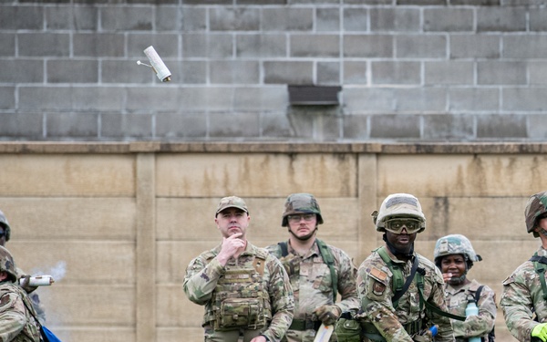 138th Fighter Wing Conducts Combat Readiness Exercise at Camp Gruber