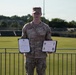 18th Field Artillery Brigade Legal Team Celebrates Soldier's Promotion and Path to West Point