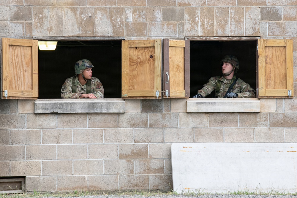 138th Fighter Wing Conducts Combat Readiness Exercise at Camp Gruber