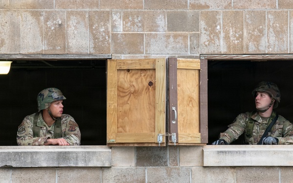 138th Fighter Wing Conducts Combat Readiness Exercise at Camp Gruber