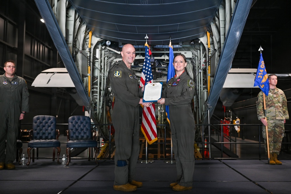 714th TRS Welcomes New Commander at LRAFB