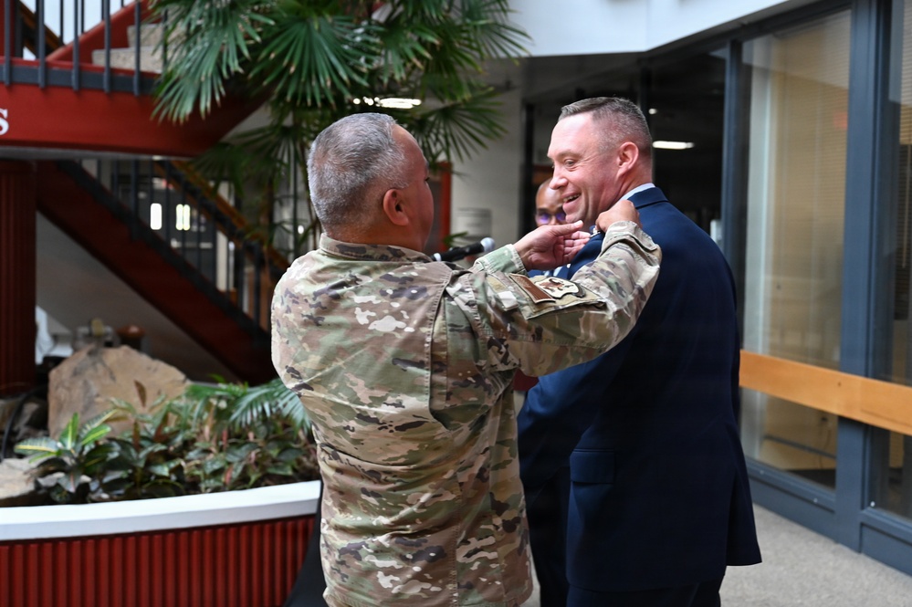 Col. Daniel E. Noyer Promoted During Ceremony at Travis AFB