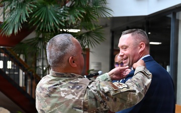 Col. Daniel E. Noyer Promoted During Ceremony at Travis AFB