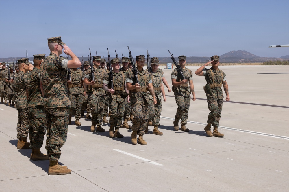 VMGR-352 Relief and Appointment Ceremony