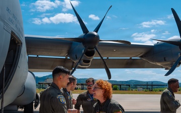 Brig. Gen. Williams, 86th Airlift Wing commander takes final flight, honors D-Day legacy