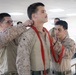 U.S. Marines Conduct Meritorious Promotion Ceremony