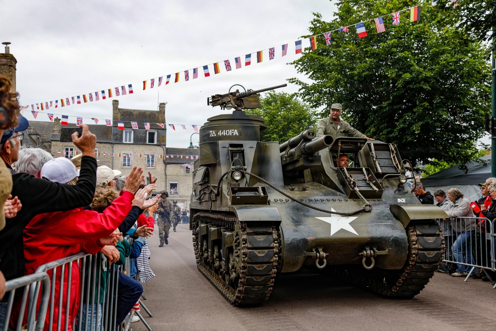Grande Parade marks end of D-Day 82 commemorations, Normandy