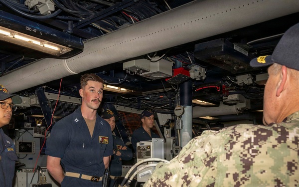 Commander Naval Surface Force Atlantic visits USS Bulkeley (DDG 84) June 2, 2026