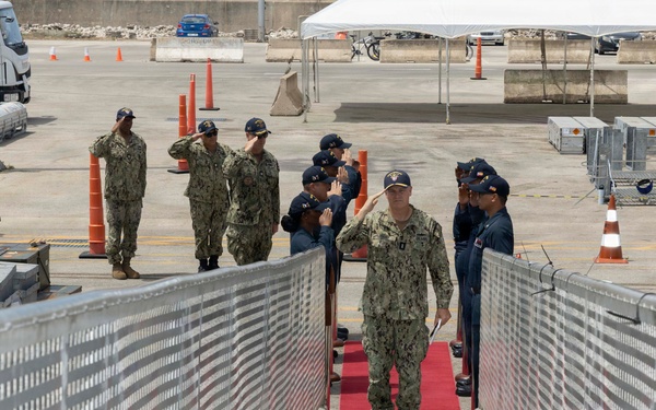 Commander Naval Surface Force Atlantic visits USS Bulkeley (DDG 84) June 2, 2026