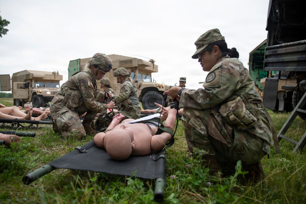 Ground Ambulance Provides Aid to Mass Casualty - Hawkeye River Run