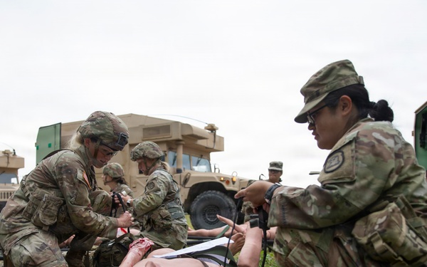 Ground Ambulance Provides Aid to Mass Casualty - Hawkeye River Run