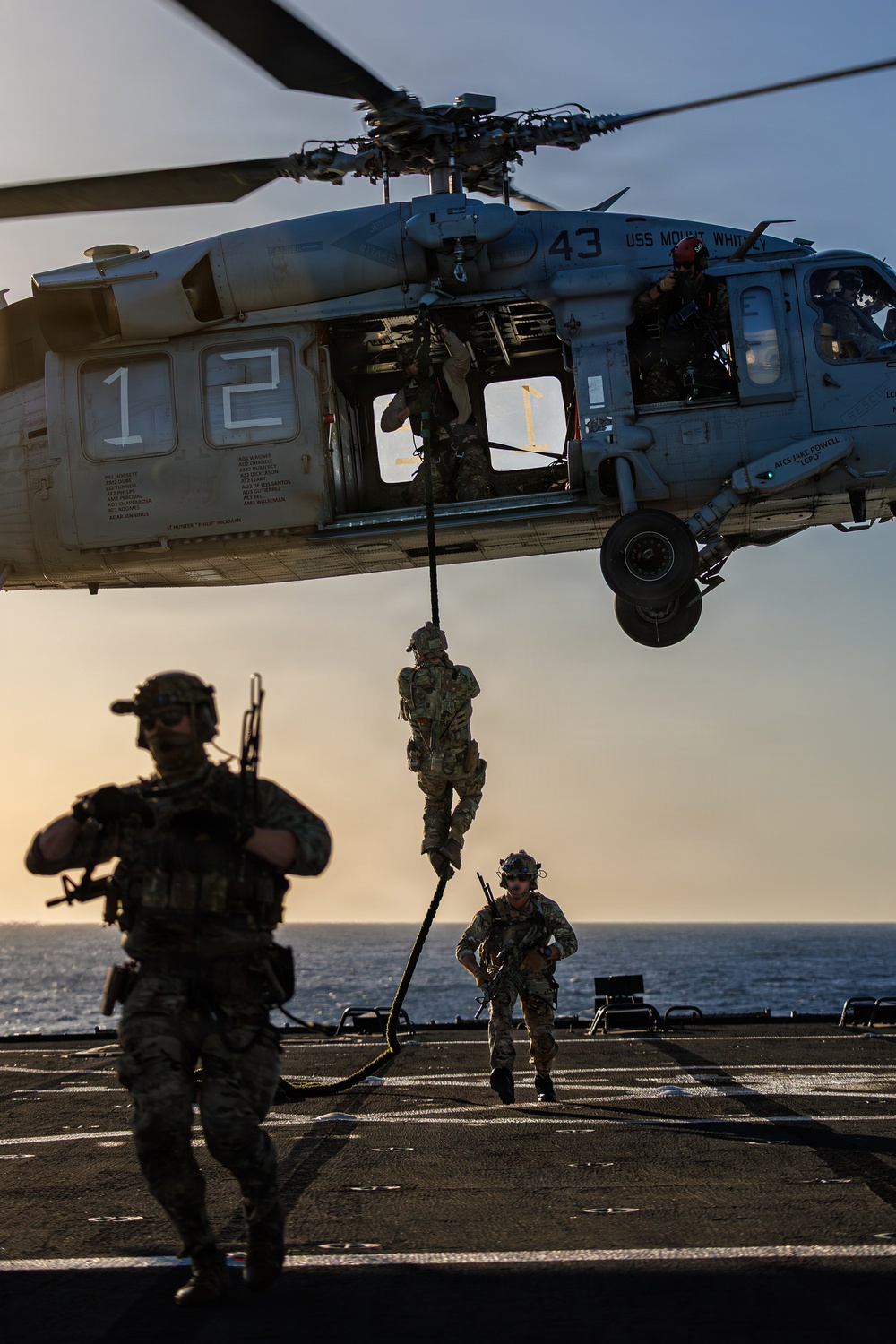 USS Mount Whitney Conducts MIO Training