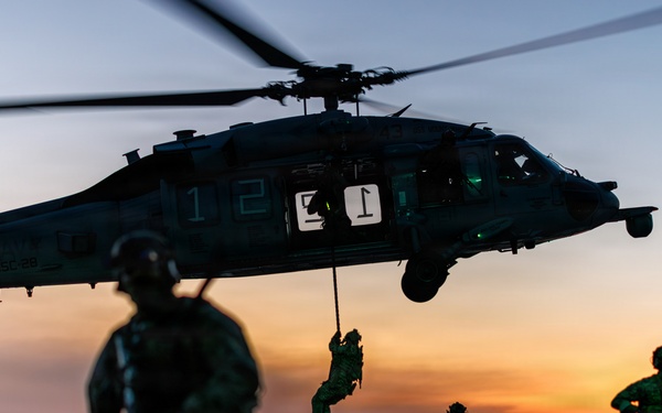 USS Mount Whitney Conducts MIO Training
