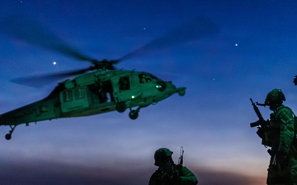 USS Mount Whitney Conducts MIO Training