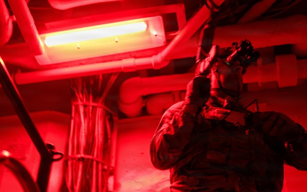 USS Mount Whitney Conducts MIO Training