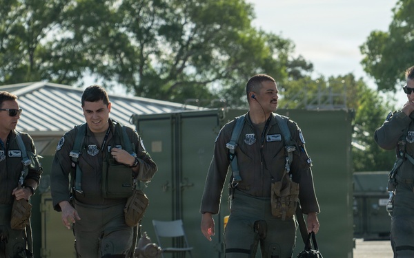 144th FW trains at Mountain Home Air Force Base